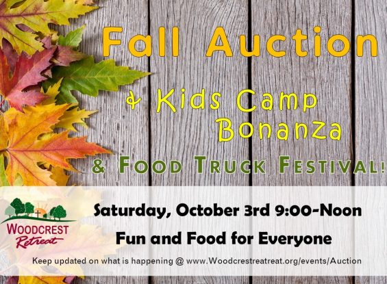 Fall Auction & Kids Camp Bonanza