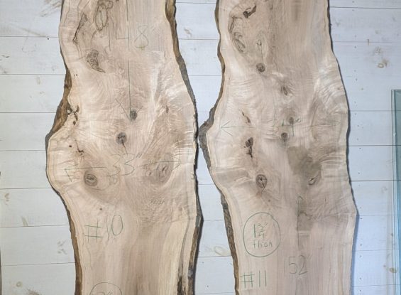 Public Auction Online Only Live Edge Slabs